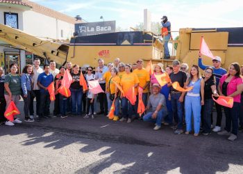Mantiene Toño Astiazarán rehabilitación de vialidades en diversos sectores de la ciudad