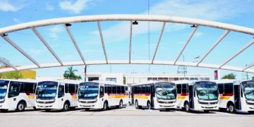 Entregan nuevas unidades de transporte urbano para Ciudad Obregón