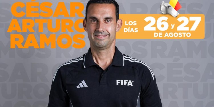 Capacítate con el árbitro mundialista César Arturo Ramos a través del IDH