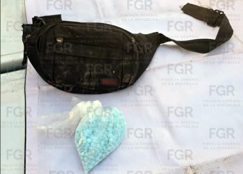 Obtiene FGR prisión preventiva contra una persona por posesión de más de mil pastillas de fentanilo con fines de comercio