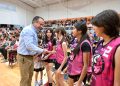 Apoya Toño Astiazarán a talentos deportivos con más de un millón de pesos en equipo de entrenamiento