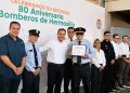 Reconoce Toño Astiazarán a fundadores del Departamento de Bomberos por su labor a favor de hermosillenses
