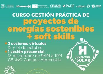 Lanza Ayuntamiento convocatoria “Juventud Solar 2026” con becas del 100 por ciento