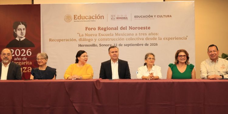 Realiza Gobierno de Sonora Foro Regional del Noroeste sobre la Nueva Escuela Mexicana: SEC