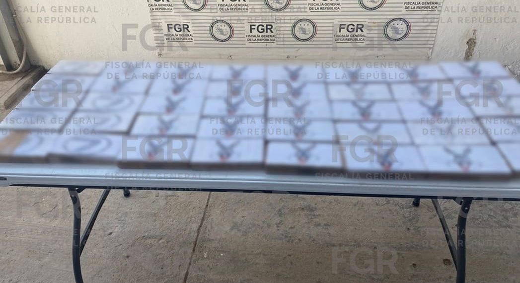 Obtiene FGR sentencia contra dos personas detenidas con 40 kilos de sustancia que contiene fentanilo en Sonora