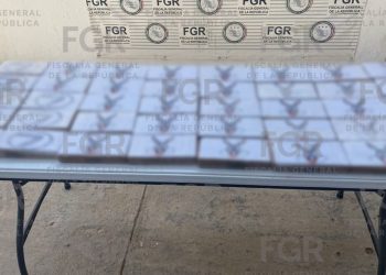 Obtiene FGR sentencia contra dos personas detenidas con 40 kilos de sustancia que contiene fentanilo en Sonora