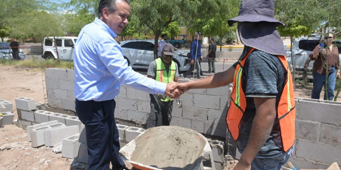 Supervisa Toño Astiazarán avance del 45% del parque para niñas y niños con autismo