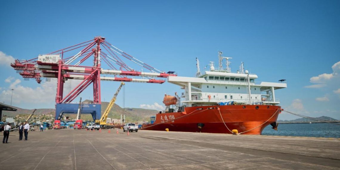 Con la expansión del Puerto de Guaymas, Gobernador Durazo inicia nueva era para el comercio exterior del noroeste