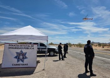 Refuerza Policía Estatal vigilancia y presencia preventiva en carreteras de Sonora