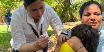 Salud Sonora reporta casi 12 mil dosis aplicadas contra el sarampión en 2026