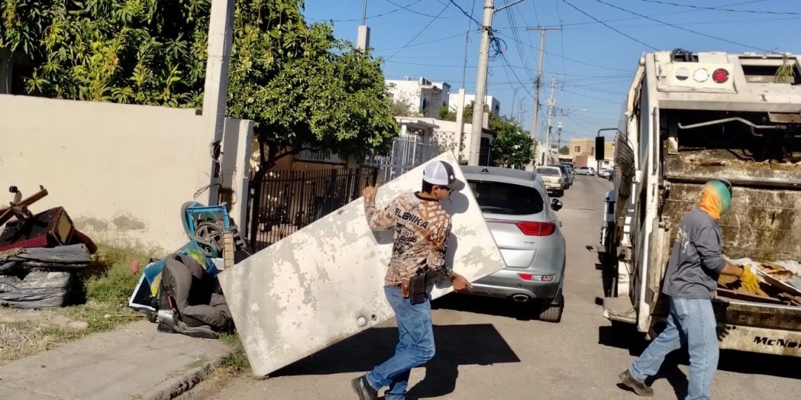 Retira Servicios Públicos más de 930 toneladas de residuos y 890 llantas en Hermosillo