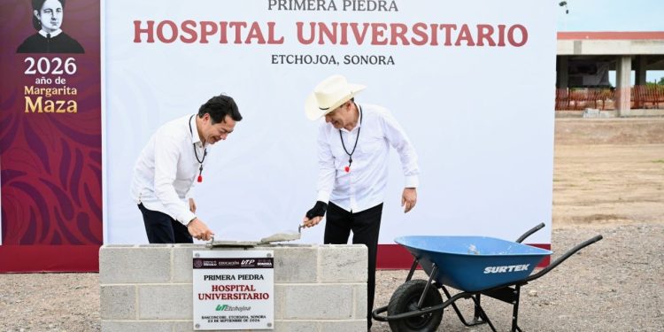 Arranca construcción de Hospital Universitario de Etchojoa