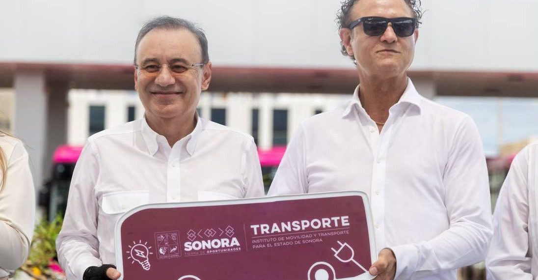 Gobernador Durazo incorpora tecnología y seguridad a nuevas unidades de transporte de la Línea Eléctrica Exprés