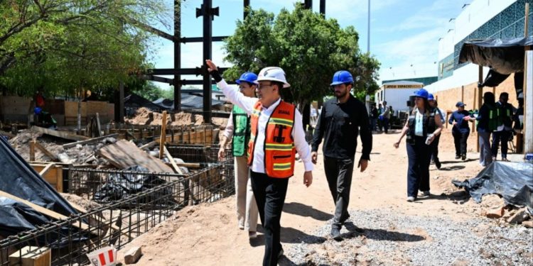 Avanza construcción de Centro de Simulación Clínica del Hospital Universitario: Gobernador Durazo