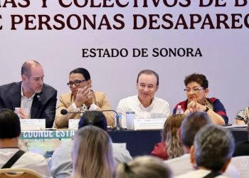 Se reune Secretaría de Gobernación y Gobernador de Sonora con Madres Buscadoras