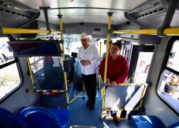 Con la incorporación de 175 unidades nuevas, Gobernador Durazo moderniza transporte público de Hermosillo