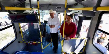 Con la incorporación de 175 unidades nuevas, Gobernador Durazo moderniza transporte público de Hermosillo