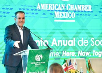 Destaca Toño Astiazarán liderazgo económico de Hermosillo en el encuentro de Amcham