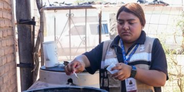 Refuerza Salud acciones contra el dengue en Bahía de Lobos