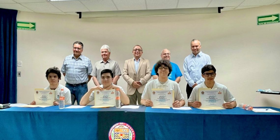 Alumnado de Cobach Sonora integra la Selección Sonora de Física 2026