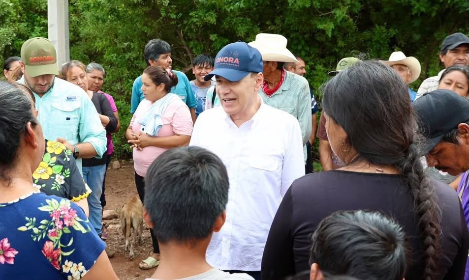 Despliega Gobernador Durazo operativo emergente para atención a familias de Guaymas y Empalme tras fuertes lluvias