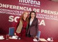 Presenta Morena Sonora a Lorenia Valles como su coordinadora estatal de la defensa de la transformación y la soberanía nacional.