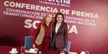 Presenta Morena Sonora a Lorenia Valles como su coordinadora estatal de la defensa de la transformación y la soberanía nacional.