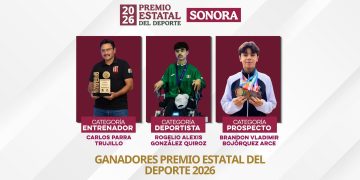 Premio Estatal del Deporte 2026 es para Alexis González y Carlos Parra