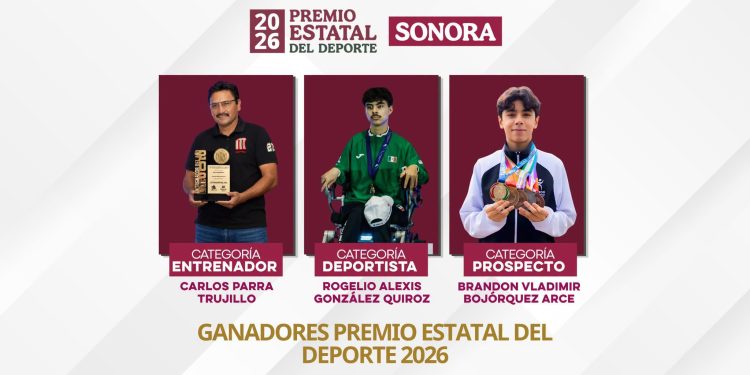 Premio Estatal del Deporte 2026 es para Alexis González y Carlos Parra