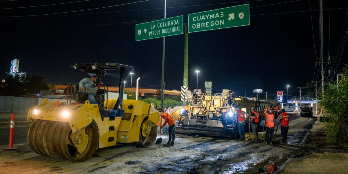 Suma Gobierno de Hermosillo más de 20 mil metros cuadrados en reparación de vialidades