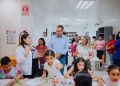 Inaugura Toño Astiazarán nueva Ludoteca en San Pedro El Saucito