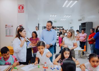 Inaugura Toño Astiazarán nueva Ludoteca en San Pedro El Saucito