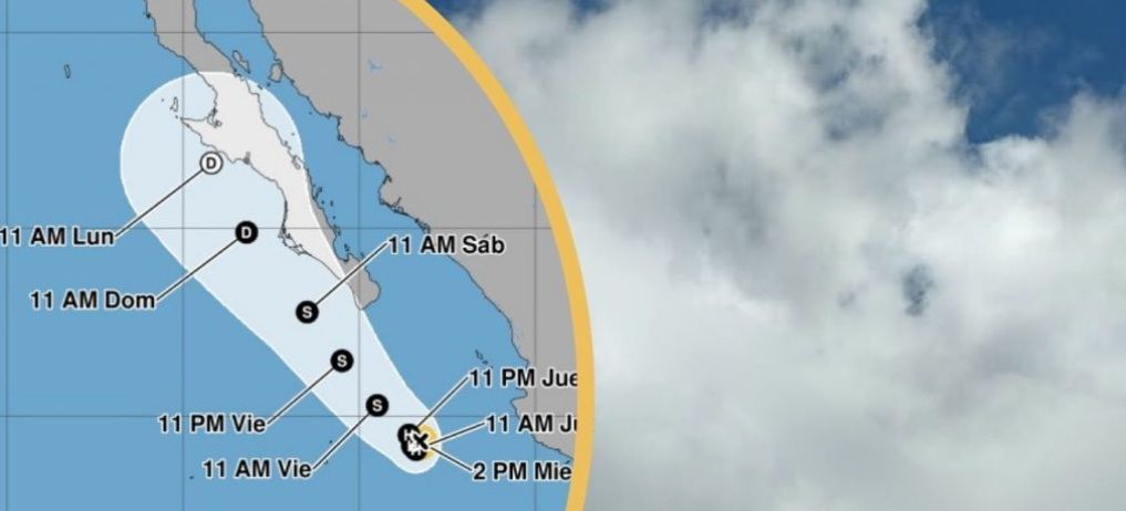 Simón se aleja de Sonora, podría dejar lluvias dispersas durante el fin de semana