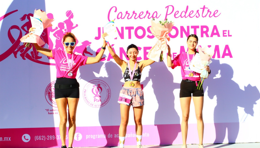 Celebra Unison décima Carrera Pedestre “Juntos contra el Cáncer de Mama”