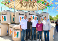 Inicia Toño Astiazarán rehabilitación de calles en Miguel Alemán y entrega tinacos y becas a familias de Kino