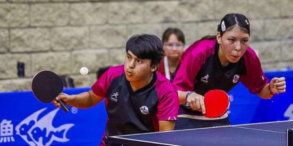 Paratenis de Mesa de Sonora termina con plata y bronce en la Paralimpiada Nacional.