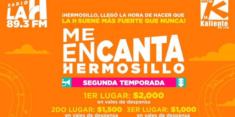 Llevará Radio La H 89.3 FM concurso de canto “Me EnCANTA Hermosillo” a la colonia Insurgentes