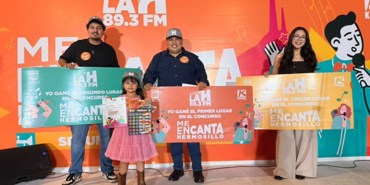 Llenan de talento la colonia Villas del Real con concurso Me EnCANTA Hermosillo