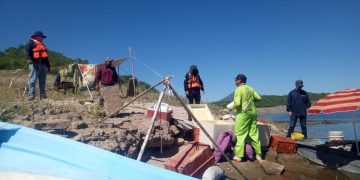 Refuerza Gobierno de Sonora vigilancia pesquera en la presa El Novillo