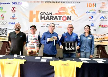 Supera los 2 mil 700 inscritos el Gran Maratón Internacional de Hermosillo 2026 a un mes de celebrarse