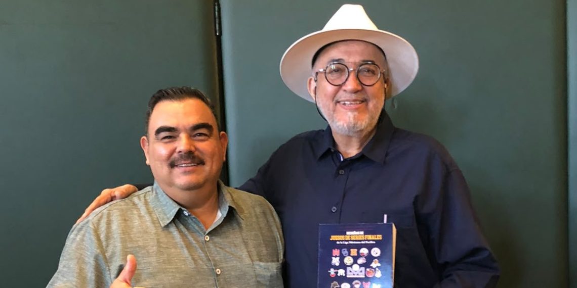Guillermo Gastélum presenta el libro “Reseñas de Juegos de Series Finales de la Liga Mexicana del Pacífico”.
