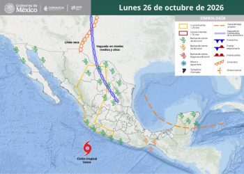 Pronostica Protección Civil condiciones estables y sin lluvia en la mayor parte de la semana